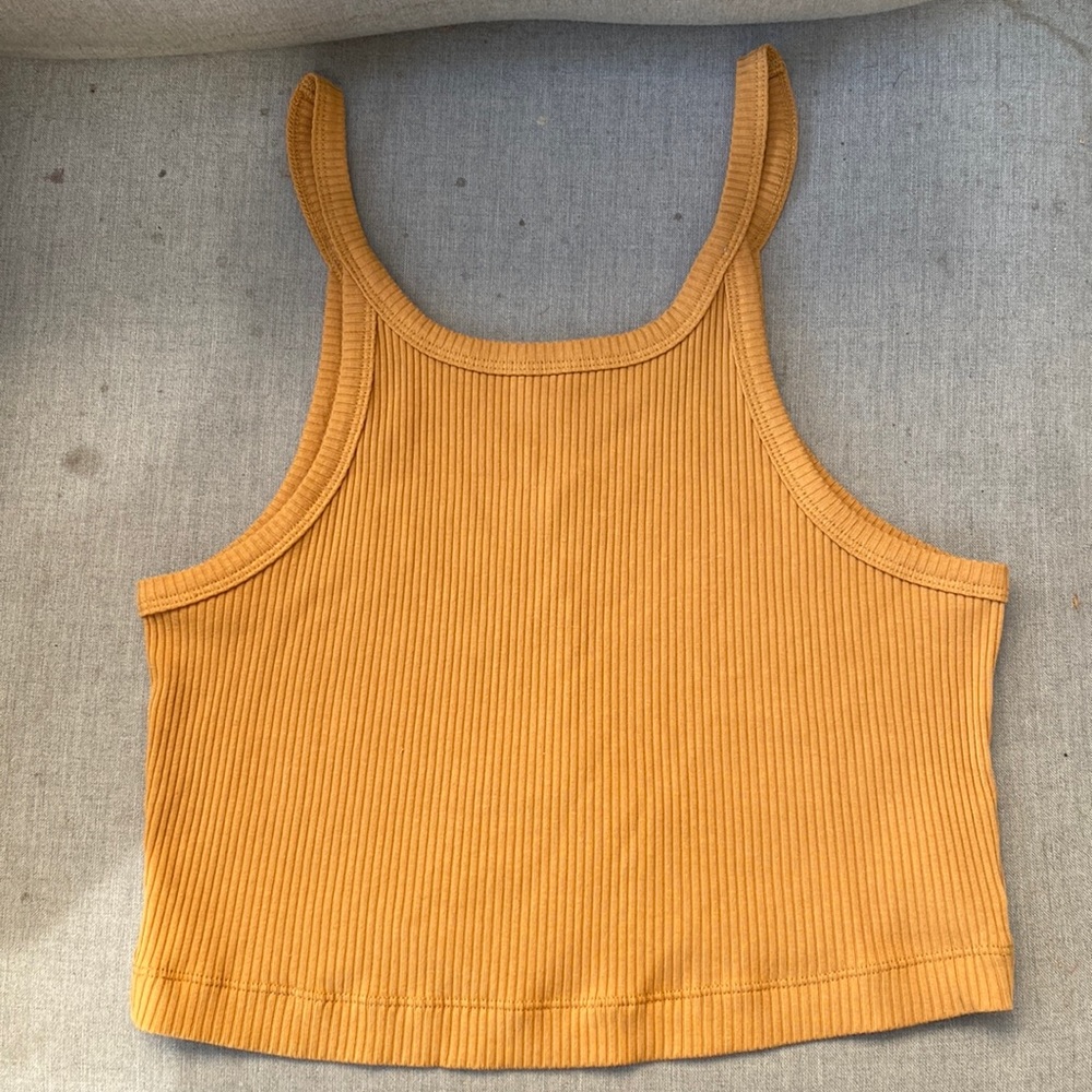 NWT Spell Cosmos Rib Tank Turmeric size Large - Picture 7 of 12